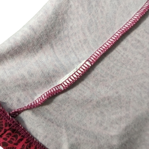 Prana Pink Maroon Mauve Purple Pattern Sporty Women's Small Dress Strap Short - Picture 10 of 11